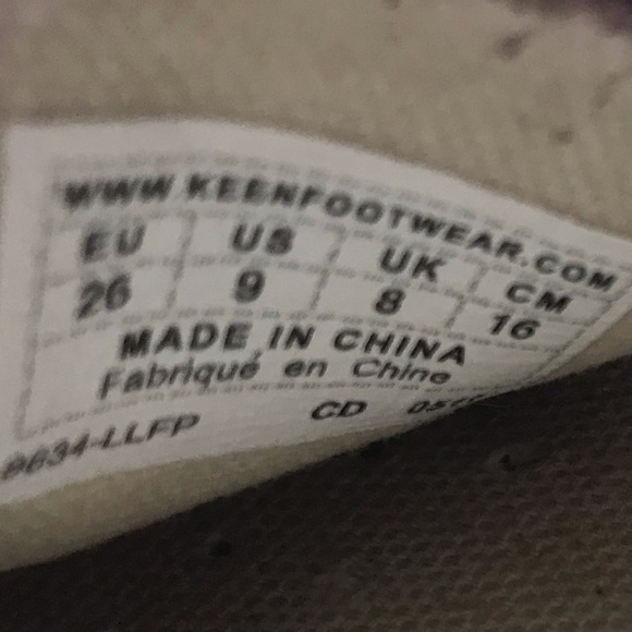 Keen size 9 kids pink bird design shoes from Smoke-free, Pet-free home - Picture 6 of 6